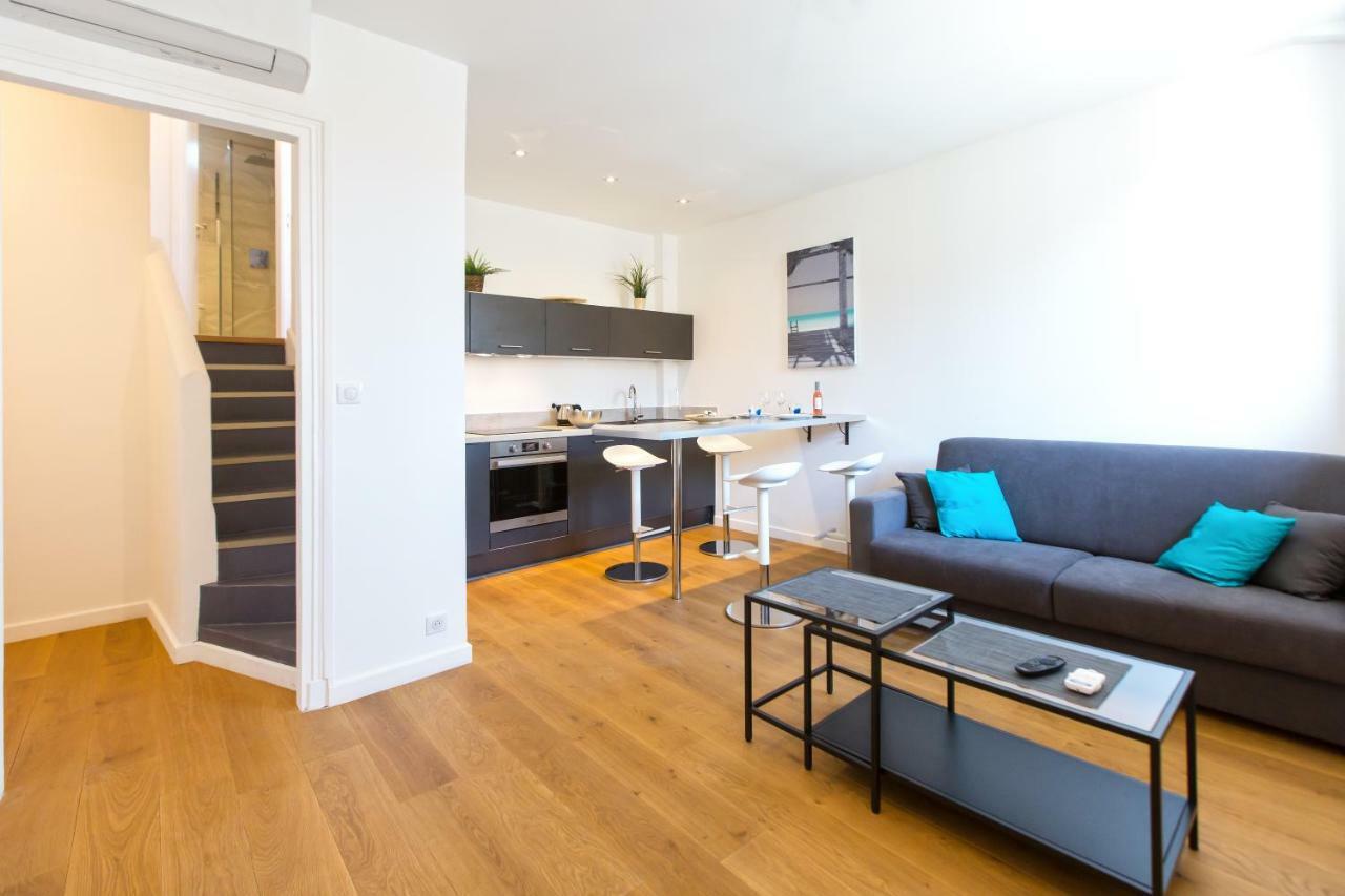 Wohnung Zentrum-Strand Niza Exterior foto
