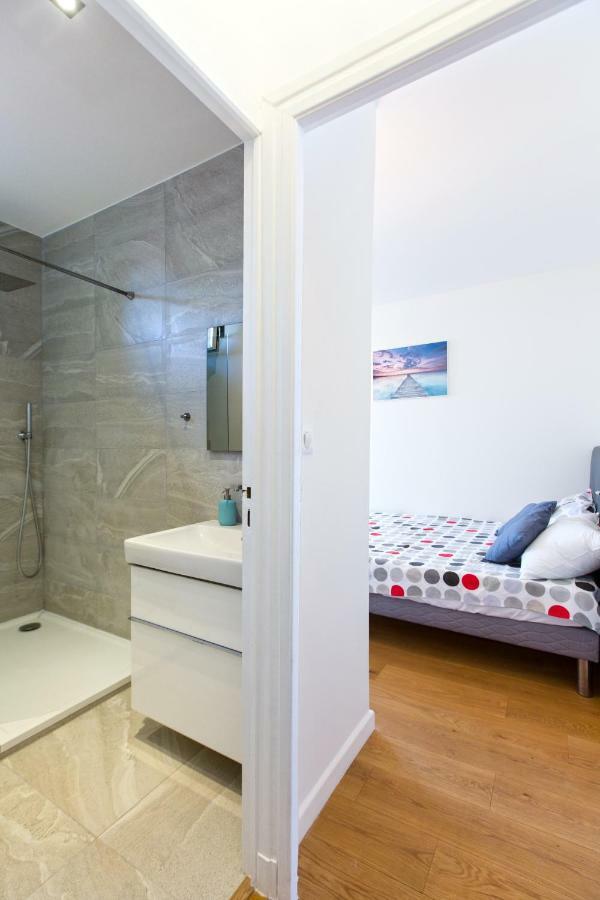 Wohnung Zentrum-Strand Niza Exterior foto