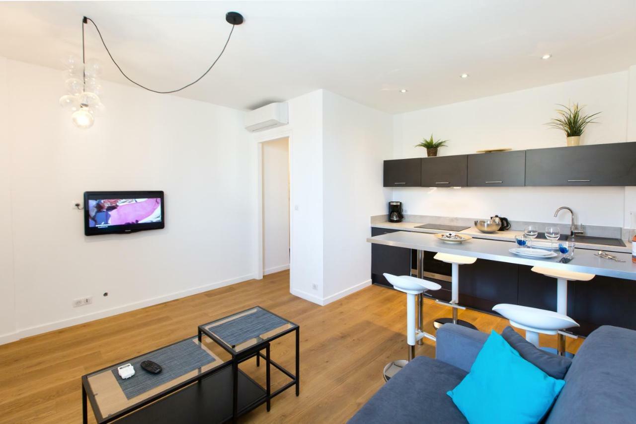 Wohnung Zentrum-Strand Niza Exterior foto